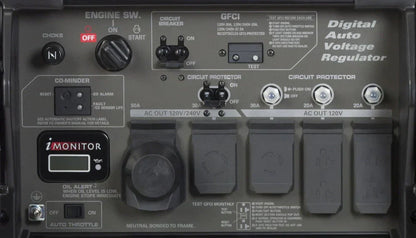 Honda EB10000 10000Watt Industrial Generator with CO-MINDER Sensor