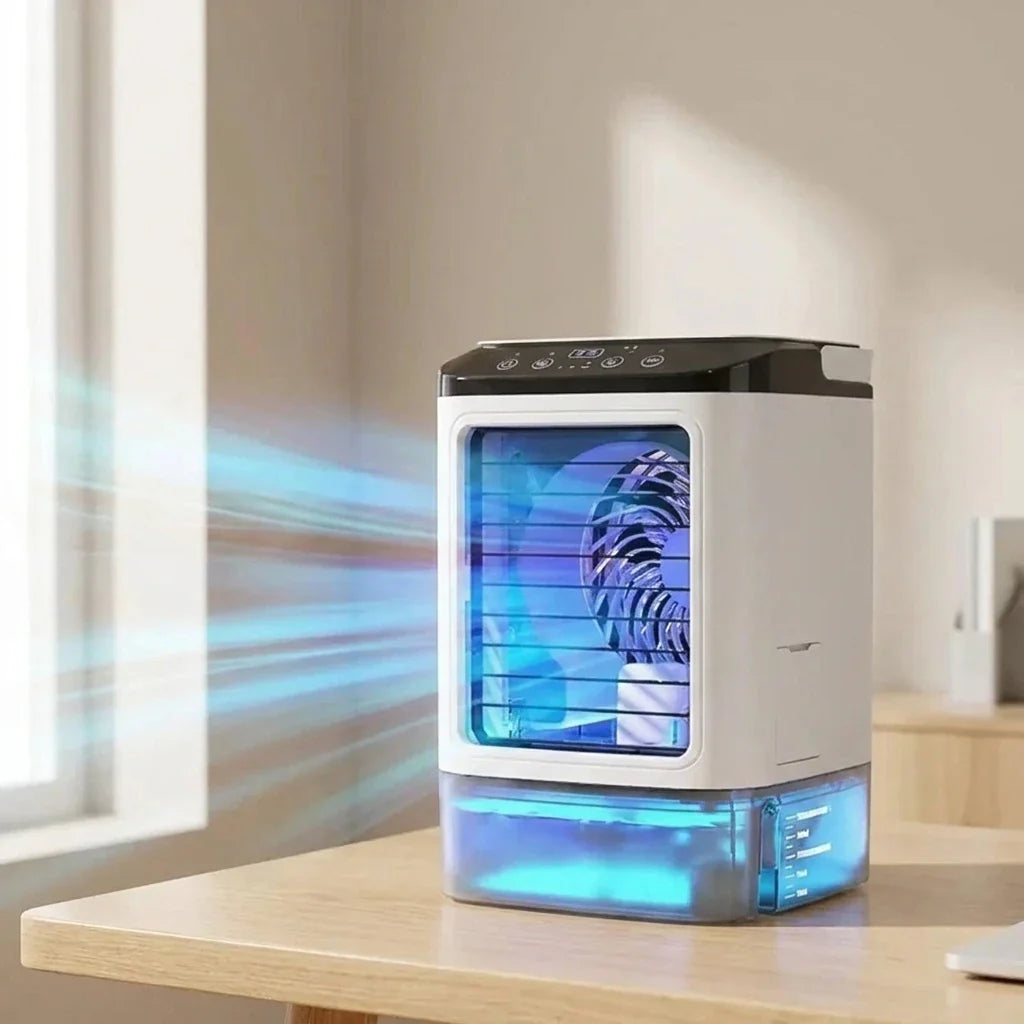 Mini Personal Air Cooler with Night Light