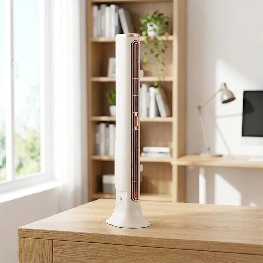 Bladeless Wall-Mount & Stand Tower Fan