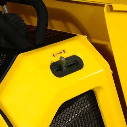 1800lb 420cc  E-start Gas Engine Stand-ON Hydraulic Track Dumper with Self-Loading , T80