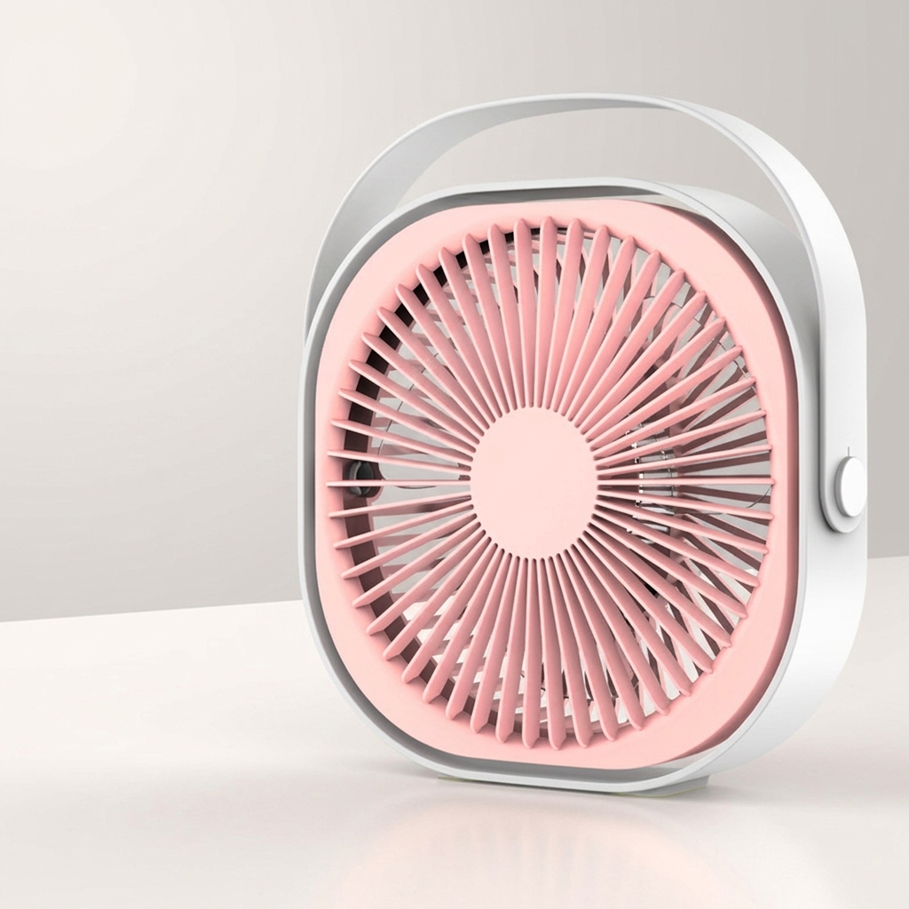 360° Rechargeable Portable Desk Fan