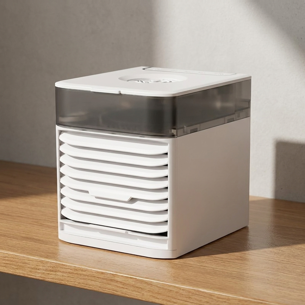 Mini Water-Cooled Spray Desk Fan