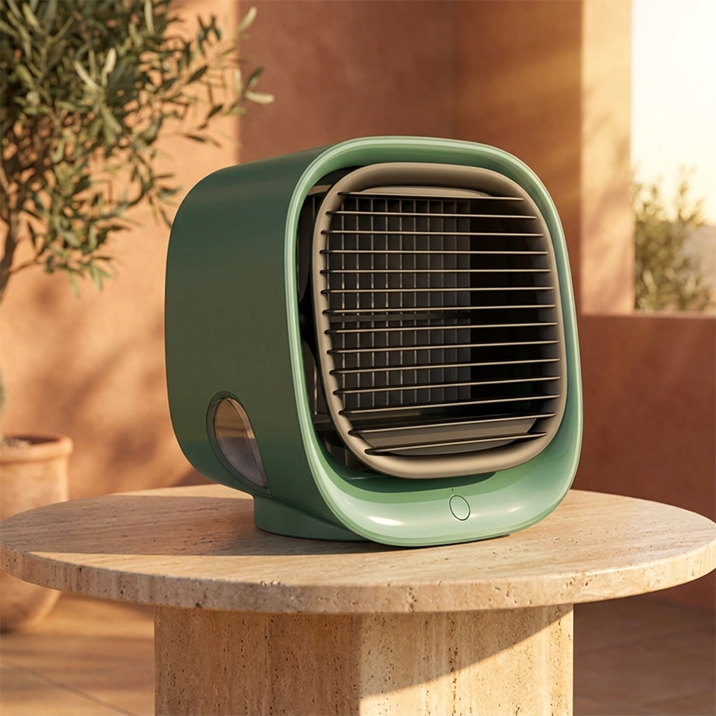 Silent Bladeless Water-Cooled Fan