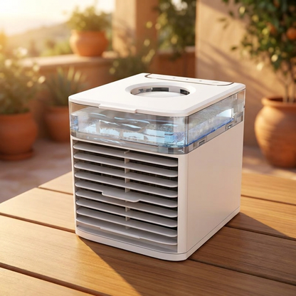 Mini Water-Cooled Spray Desk Fan