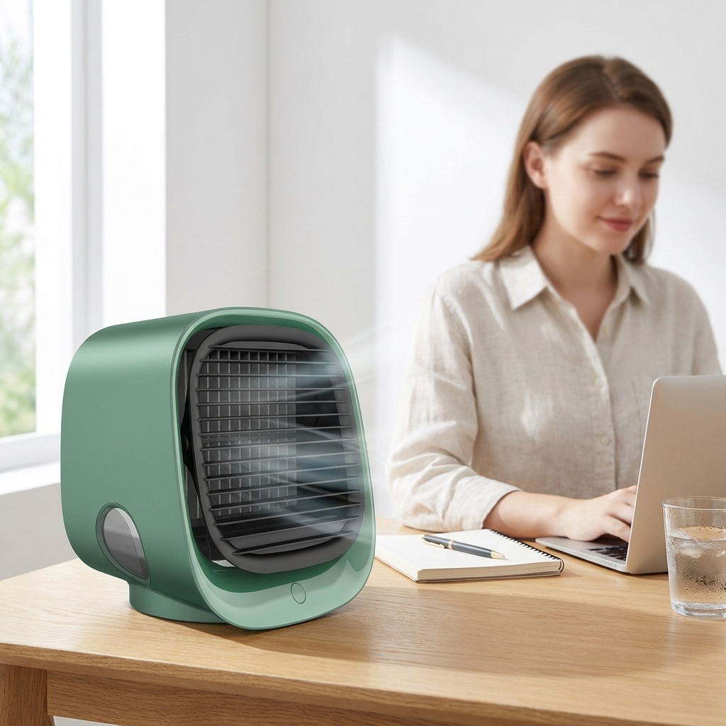 Silent Bladeless Water-Cooled Fan
