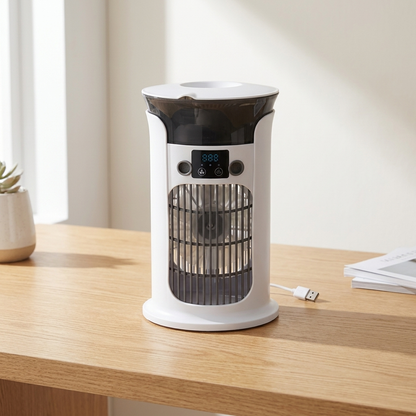 Mute Desktop Mini Air Cooler & Humidifier