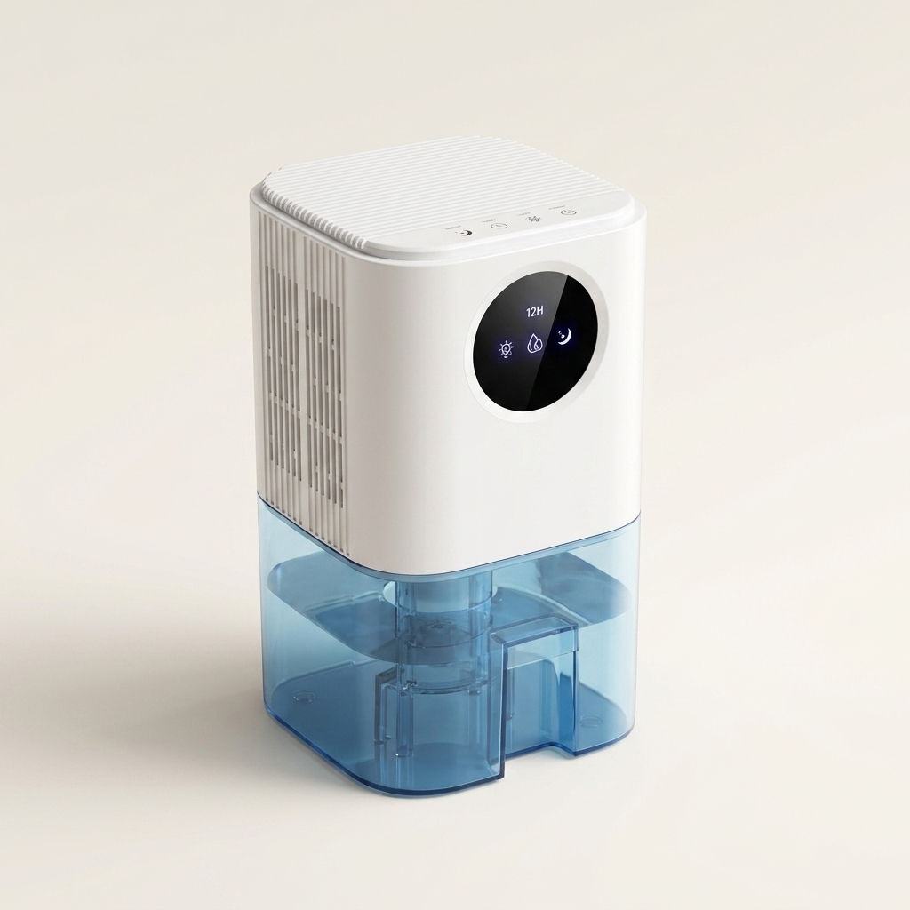 Mini Dehumidifier with Colour-Changing Light