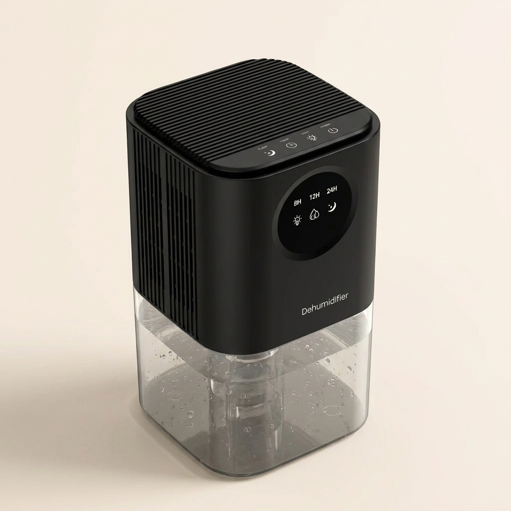 Mini Dehumidifier with Colour-Changing Light
