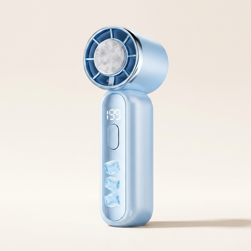 Handheld Ice Cooling Fan with 199 Speeds