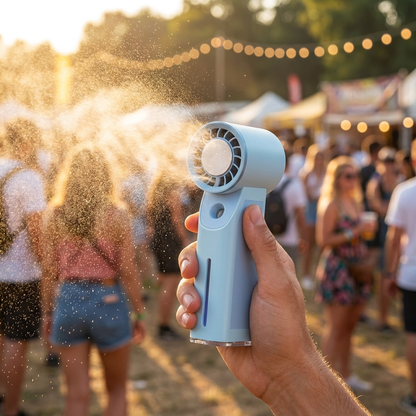 Handheld Misting Fan