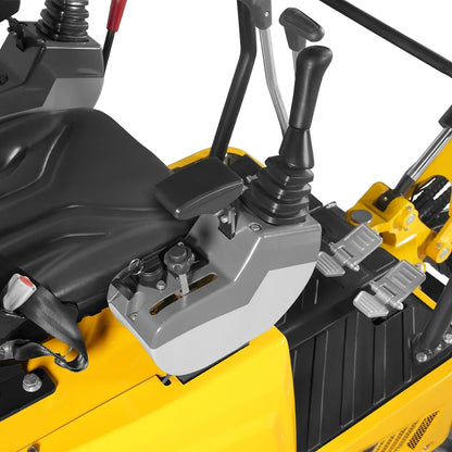 Mini Compact Excavator B&S VANGUARD 408cc 14hp Engine, 65.7” Max. Digging Depth, 2370 LBS Operating Weight, MEC10