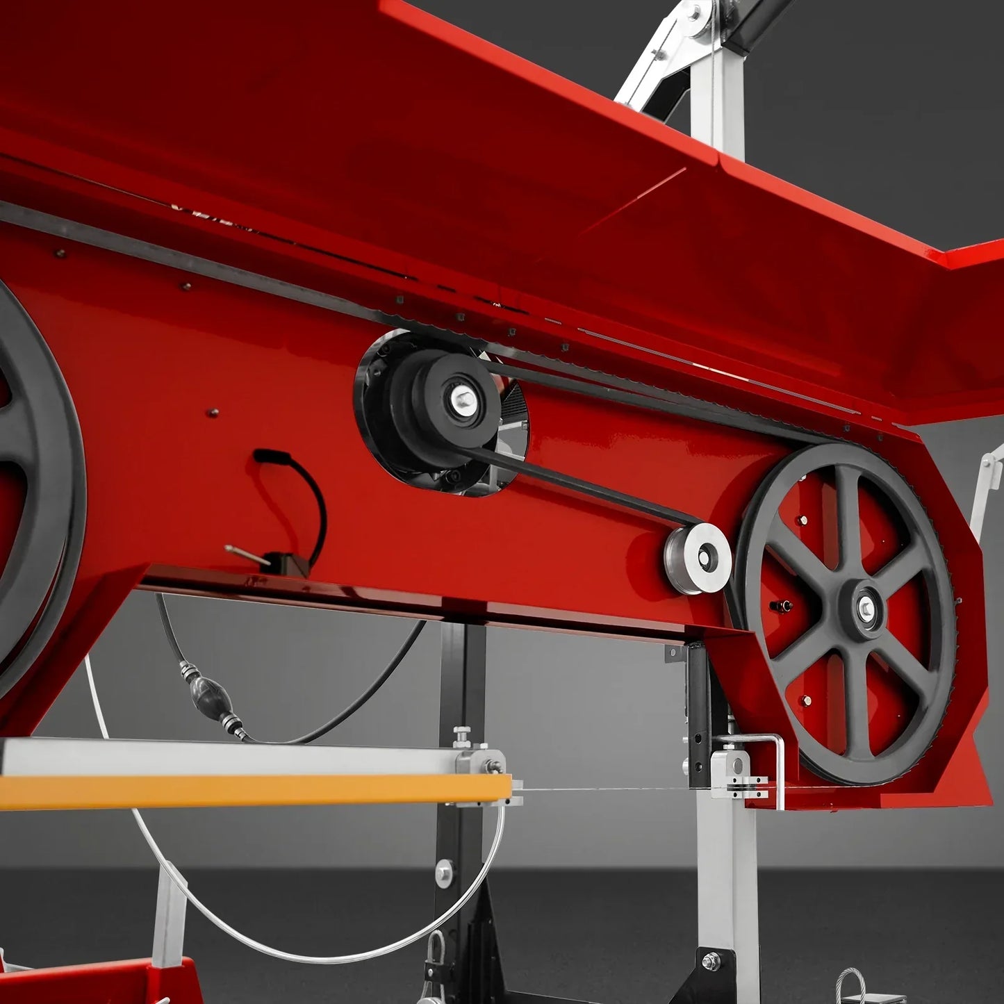 36" MAX Portable Sawmill, 25HP 750cc ZONSEN V-Twin Engine, 36" Board Width, 20' Track Length, (10 x Blades Included), SM-36MAX